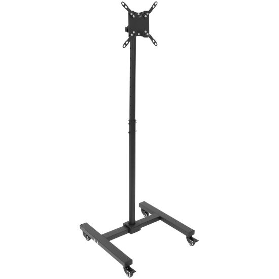 Picture of Mount-It! MI-1879 Rolling TV Floor Stand, 54inH x 20inW x 18inD, Black