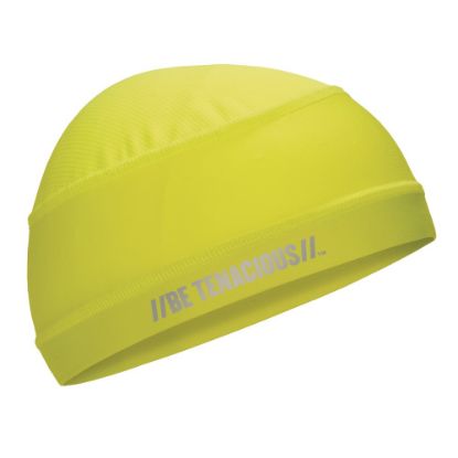 Picture of Ergodyne Chill-Its 6632 Cooling Skull Caps, Lime, Pack Of 6 Caps