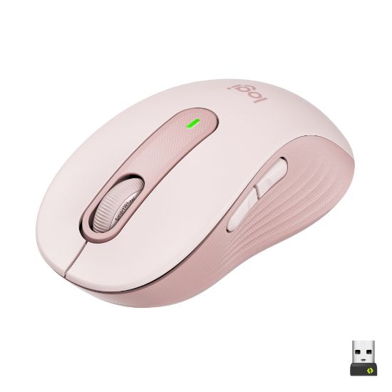 Picture of Logitech Signature M650 Wireless Mouse, Rose, 910-006251