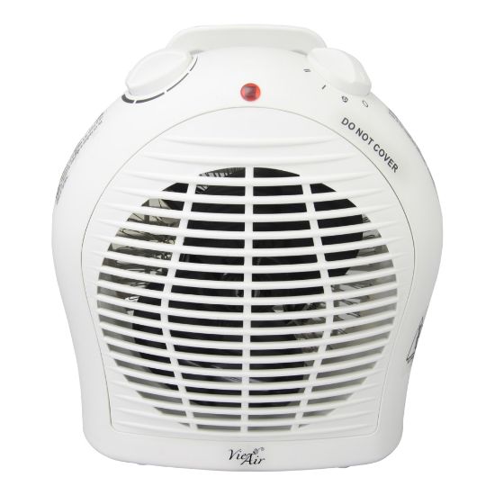 Picture of Vie Air 1500-Watt Fan Heater, 4-1/4inH x 9inW x 9-3/4inD, White