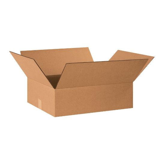 Picture of Partners Brand Flat Corrugated Boxes, 20in x 16in x 6in, Pack Of 25