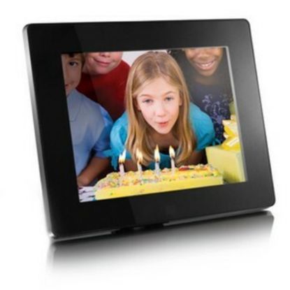 Picture of Aluratek ADMPF108F Digital Photo Frame - Photo Viewer, Audio Player, Video Player - 8in Active Matrix TFT Color LCD