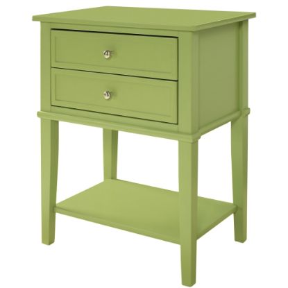 Picture of Ameriwood Home Franklin Accent Table, 28inH x 22inW x 15-1/2inD, Green