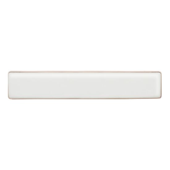 Picture of Azio Retro Classic Palm Rest, 7inH x 19inW x 1.5inD, Posh White, PR-RC-L02