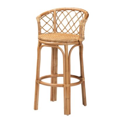 Picture of bali & pari Orchard Bar Stool, Natural Brown