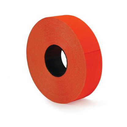 Picture of Office Depot Brand 1-Line Price-Marking Labels, Red, Roll Of 2,500 Labels