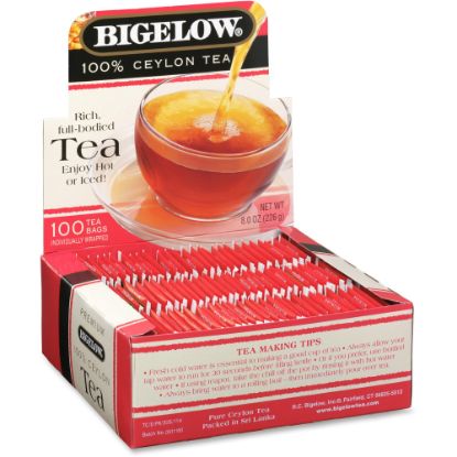 Picture of Bigelow Premium Blend Ceylon Tea Bags, Box Of 100