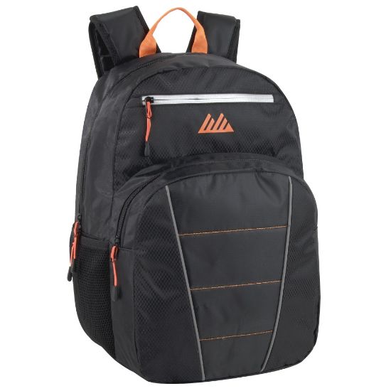 Picture of Summit Ridge Backpack With 17in Laptop Pocket, Black