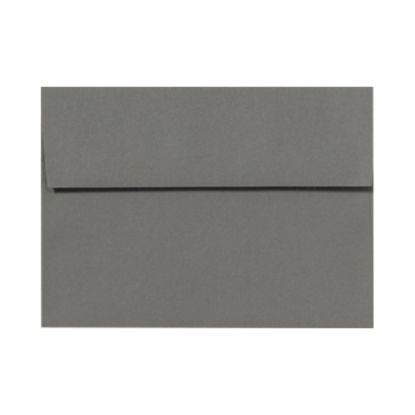 Picture of LUX Invitation Envelopes, A9, Peel & Press Closure, Smoke Gray, Pack Of 50