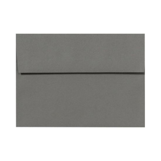 Picture of LUX Invitation Envelopes, A9, Peel & Press Closure, Smoke Gray, Pack Of 50