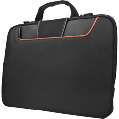 Picture of Everki Commute EKF808S13 Carrying Case (Sleeve) for 13.3in Notebook - Black - Polyester Body - 10.6in Height x 13.8in Width x 1.4in Depth