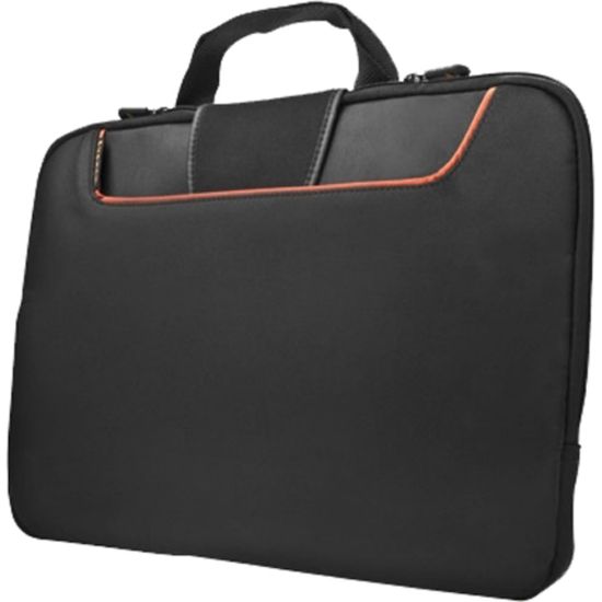 Picture of Everki Commute EKF808S13 Carrying Case (Sleeve) for 13.3in Notebook - Black - Polyester Body - 10.6in Height x 13.8in Width x 1.4in Depth