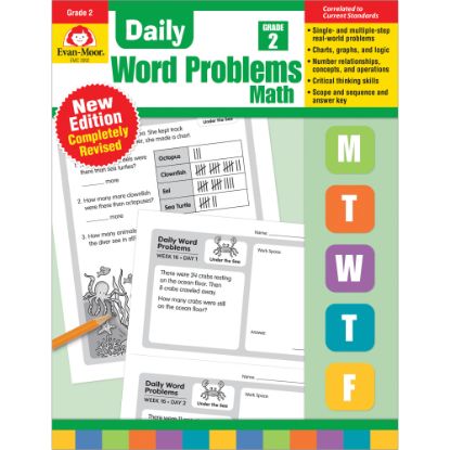 Picture of Evan-Moor Educational Publishers Daily Math Word Problems, Grade 2