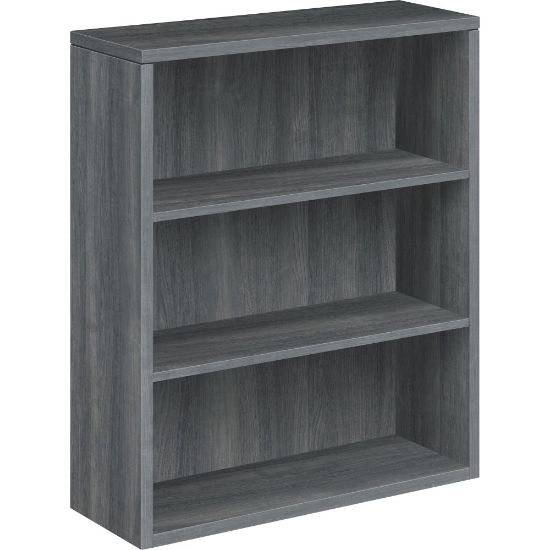 Picture of HON 10500 44inH 3-Shelf Bookcase, Sterling Ash