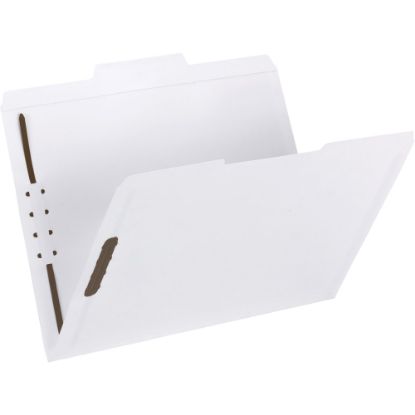 Picture of Smead Fastener File Folders, Letter Size, White, Box Of 50 Folders