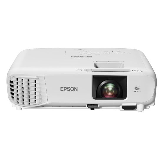 Picture of Epson PowerLite 119W LCD Projector - 4:3 - Ceiling Mountable - 1280 x 800 - Front, Rear, Ceiling - 8000 Hour Normal Mode - 17000 Hour Economy Mode - WXGA - 16,000:1 - 4000 lm - HDMI - USB - Class Room