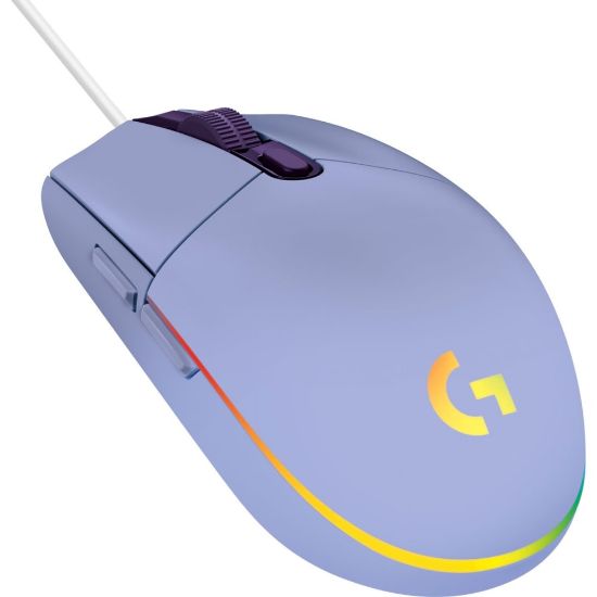 Picture of Logitech G203 Gaming Mouse - Cable - Lilac - USB - 8000 dpi - 6 Button(s)