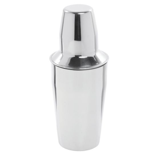 Picture of American Metalcraft Stainless Steel Cocktail Shakers, 3-Piece, 16 Oz, Silver, Pack Of 72 Shakers