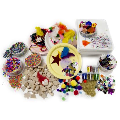 Picture of Hygloss Collage Treasure Craft Box