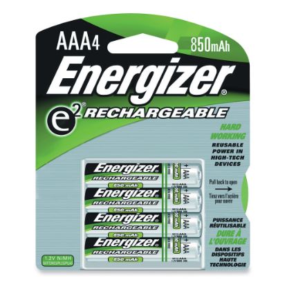 Picture of Energizer Recharge Power Plus Rechargeable AAA Battery 4-Packs - For Multipurpose - Battery Rechargeable - AAA - 850 mAh - 96 / Carton