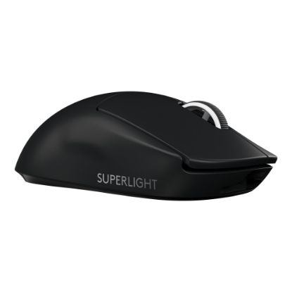 Picture of Logitech G Pro X Superlight Wireless Gaming Mouse - Optical - Cable/Wireless - Black - USB - 25600 dpi - 5 Button(s)