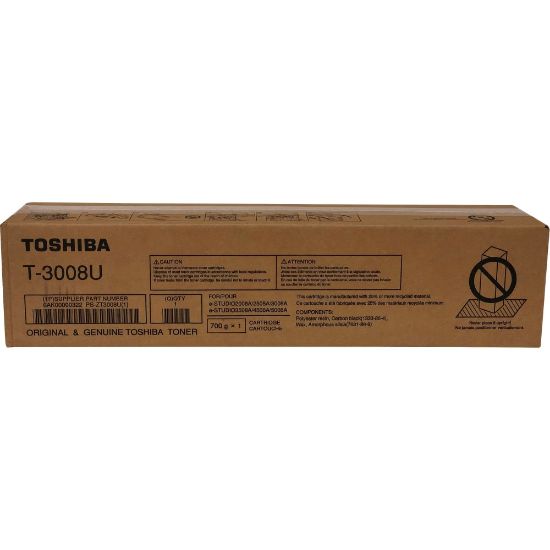 Picture of Toshiba T-3008U Black High Yield Toner Cartridge