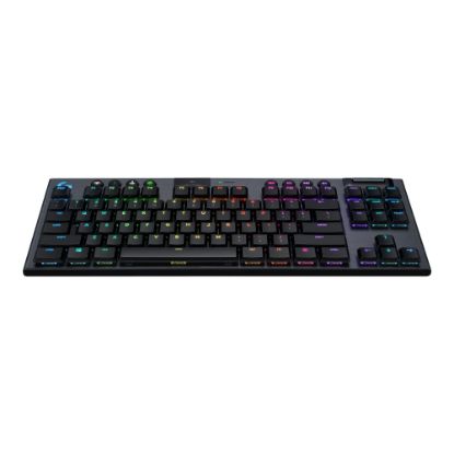 Picture of Logitech G915 TKL Tenkeyless Lightspeed Wireless RGB Mechanical Gaming Keyboard, Black