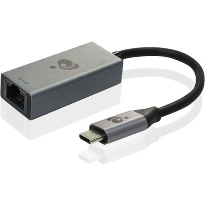 Picture of IOGEAR GigaLinq Pro 3.1, USB 3.1 Type-C to Gigabit Ethernet Adapter - USB 3.1 (Gen 1) Type C - 1 Port(s) - 1 - Twisted Pair - 10/100/1000Base-T