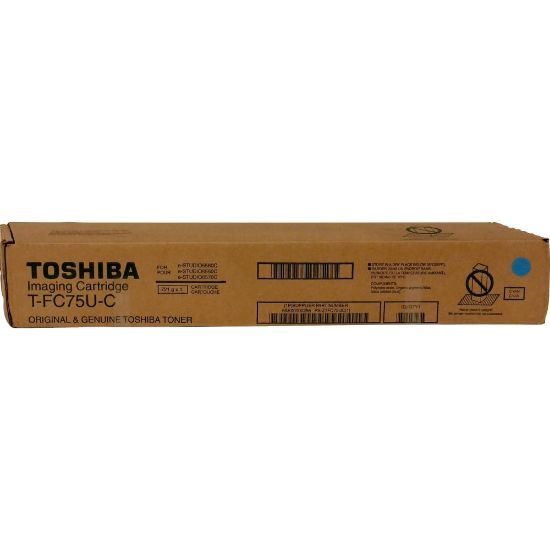 Picture of Toshiba Original Standard Yield Laser Toner Cartridge - Cyan - 1 Each - 29500 Pages