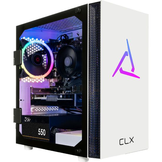 Picture of CLX SET Gaming Desktop PC, AMD Ryzen 5, 16GB Memory, 1TB Solid State Drive, Windows 11