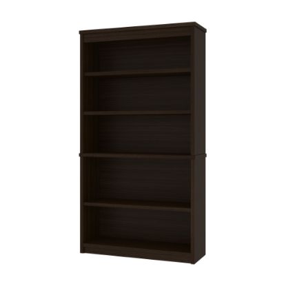 Picture of Bestar Universel 66inH 5-Shelf Bookcase, Dark Chocolate