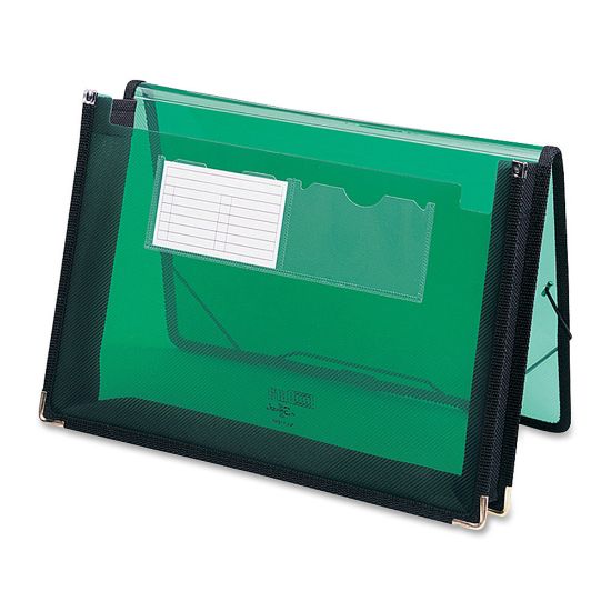 Picture of Smead Inndura UltraColor Expanding Wallet, Letter Size, 5 1/4in Expansion, Green