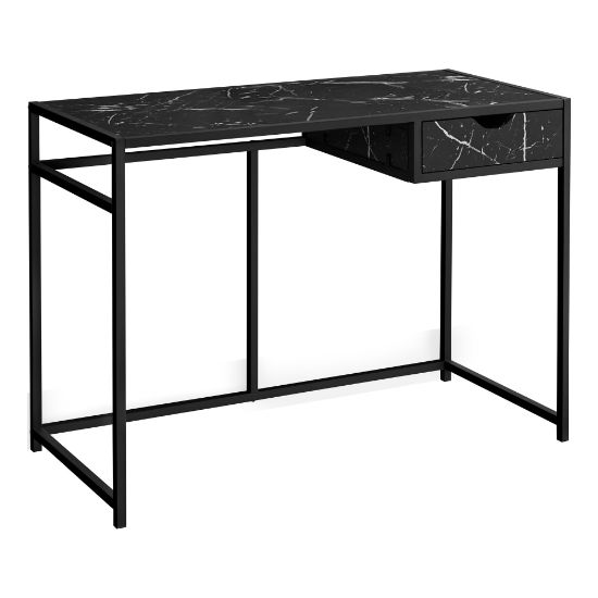 Picture of Monarch Specialties Riva 43inW Computer Desk, Black