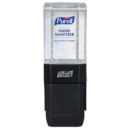 Picture of Purell ES1 Hand Sanitizer Dispenser & Refill Kits, 5-13/16inH x 3-1/8inW x 5-15/16inD, Graphite, Set Of 6 Kits