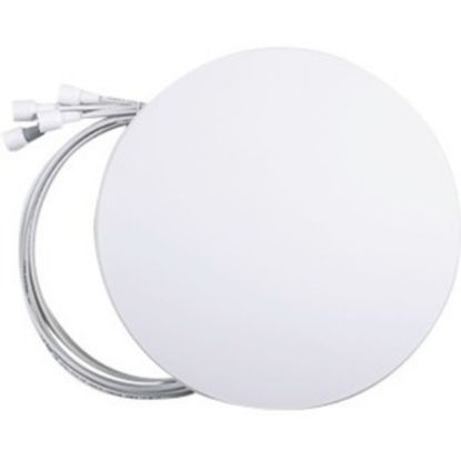 Picture of Meraki Panel Omni - 2.400 GHz to 2.500 GHz, 5.150 GHz to 5.875 GHz - 4.9 dBi - Indoor, Wireless Access PointWall/Ceiling/Pole - Omni-directional - RP-TNC Connector