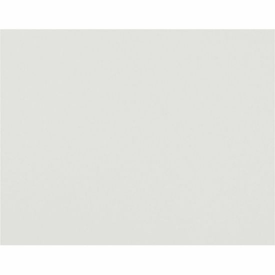 Picture of Pacon Peacock Horizontal Railroad Board, 22in x 28in, 4-Ply, White, Carton Of 50 Sheets