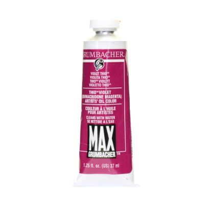 Picture of Grumbacher Max Water Miscible Oil Colors, 1.25 Oz, Thio Violet, Pack Of 2