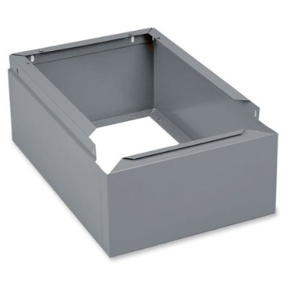 Picture of Tennsco Locker Base, 6inH x 12inW x 18inD, Medium Gray