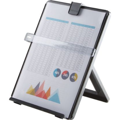 Picture of Fellowes Nonmagnetic Desktop Copyholder, Black