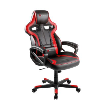 Picture of Arozzi Milano Enhanced Gaming Racing-Style Chair, Black/Red