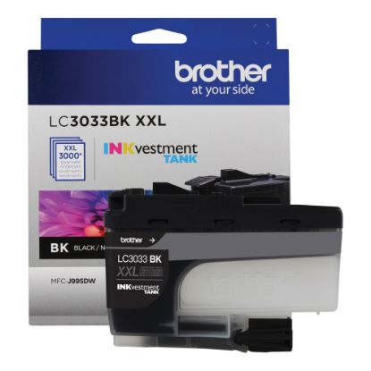 Picture of Brother LC3033 Black Super-High-Yield Ink Cartridge, LC3033BKS