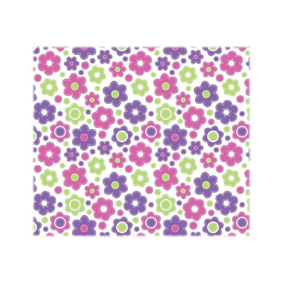 Picture of Deflecto FashionMat - Floor mat for classroom, home, home office - rectangular - 89 x 101.6 cm - lazy daisies