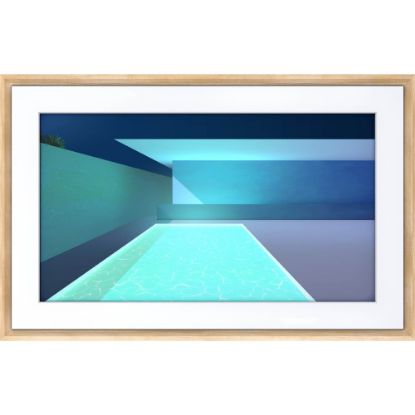 Picture of Meural Canvas II Digital Frame - 27in LCD Digital Frame - Light Wood - 1920 x 1080 - Wireless - 16:9 - Anti-glare, Gesture Control, Ambient Light Sensor - Built-in 2 GB - USB - Wireless LAN - Bluetooth - Wall Mountable