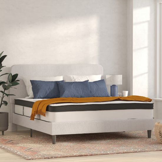 Picture of Flash Furniture Capri Comfortable Sleep 12in Foam And Pocket Spring Mattress In a Box, King, 12inH x 75-1/2inW x 81inD