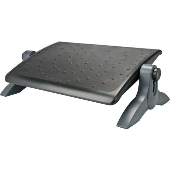 Picture of Ergoguys ERGO DELUXE FOOTREST W/ RUBBER PADDING 3 HT ADJUSTMENTS - Rubber