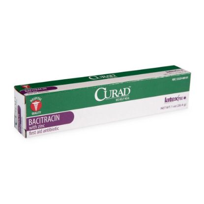 Picture of CURAD Bacitracin Ointment With Zinc, 1 Oz Tubes, Pack Of 12