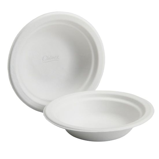 Picture of SKILCRAFT Disposable Bowls, 12 Oz, Natural, Pack Of 1000 Bowls (AbilityOne 7350-01-332-2111)