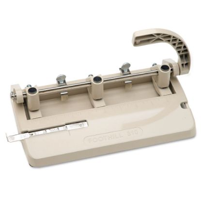 Picture of SKILCRAFT Heavy-Duty 3-Hole Punch, 13/32in Holes, Beige (AbilityOne 7520-00-139-4101)