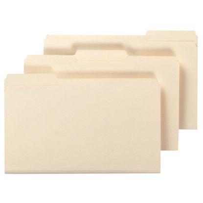 Picture of Office Depot Brand File Folders, 1/3 Cut, Legal Size, 30% Recycled, Manila, Pack Of 100