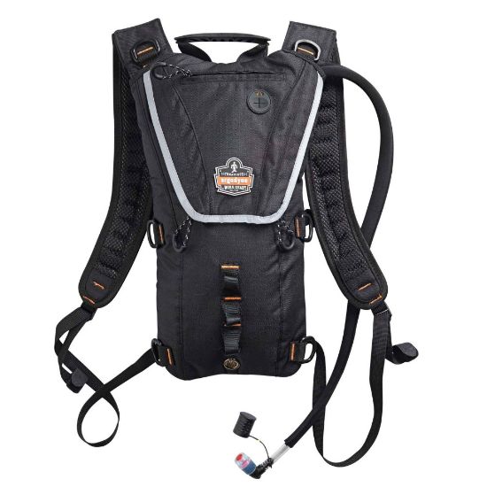 Picture of Ergodyne Chill-Its 5156 Premium Low-Profile Hydration Pack, 101 Oz, Black